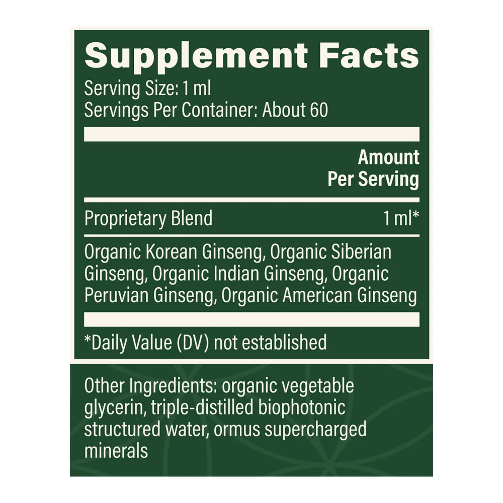 5 Ginseng 2 fl oz by Global Healing