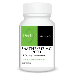 5-MTHF/B12 MC 2000 60 caps by Davinci Labs