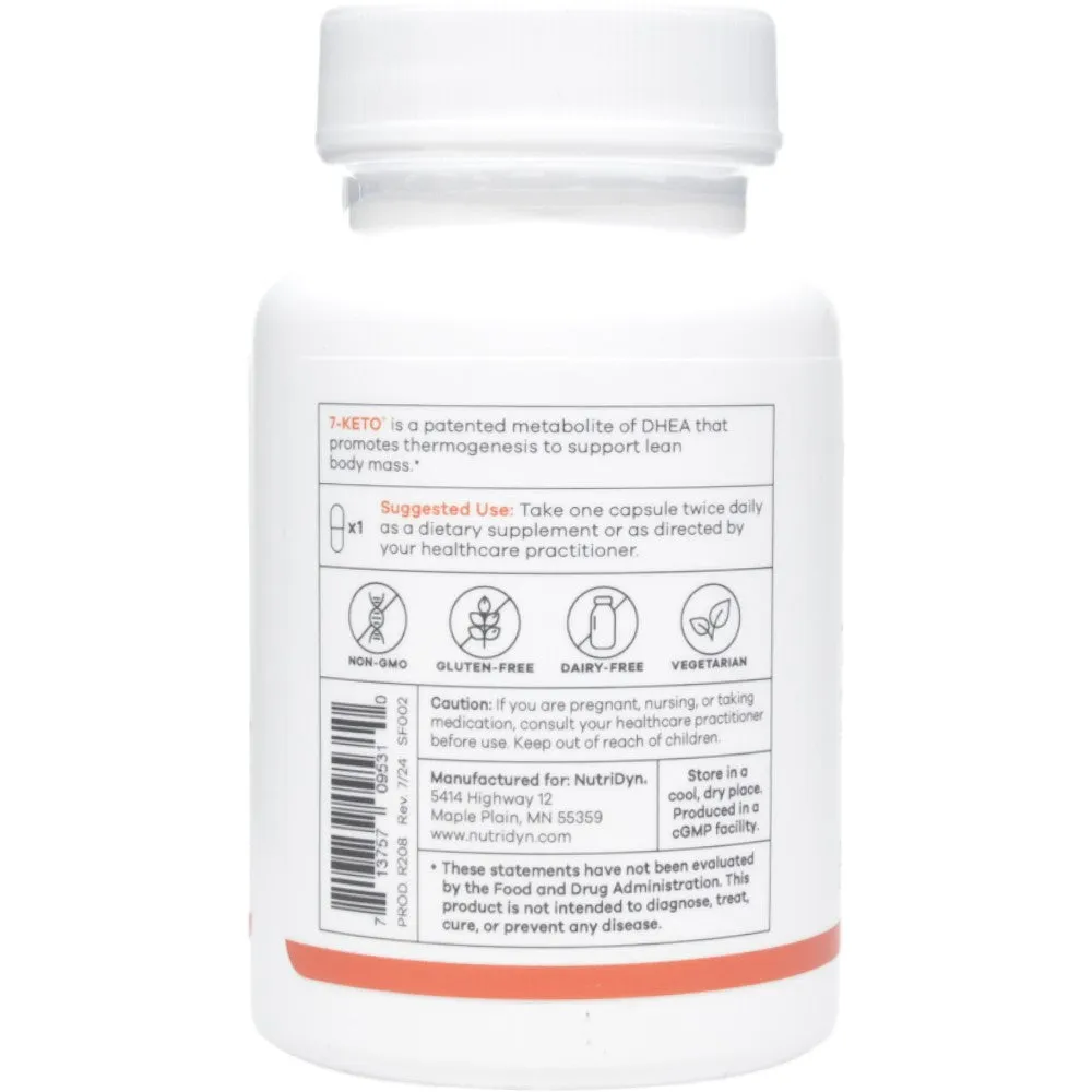 7-Keto DHEA 60 Caps by Nutri-Dyn