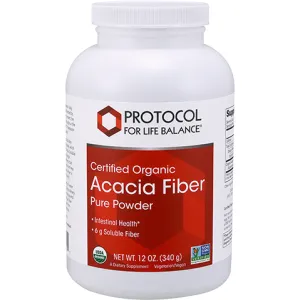 Acacia Fiber Powder Organic 12 oz by Protocol For Life Balance