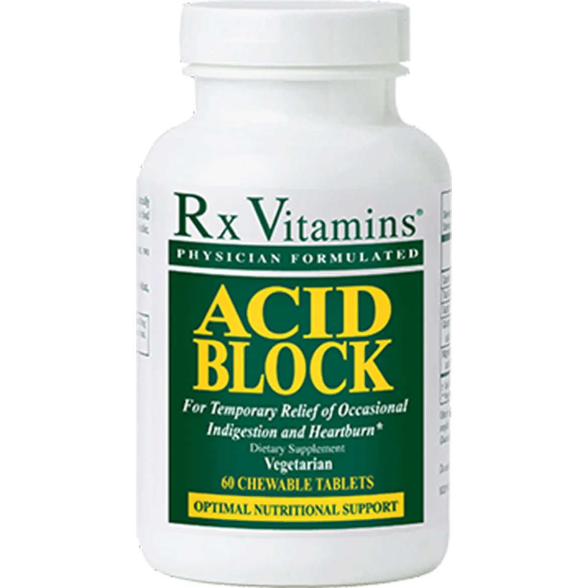 Acid Block 60 tabs by RX Vitamins