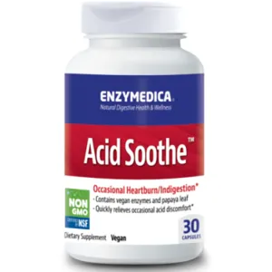 Acid Soothe 30 Caps by Enzymedica