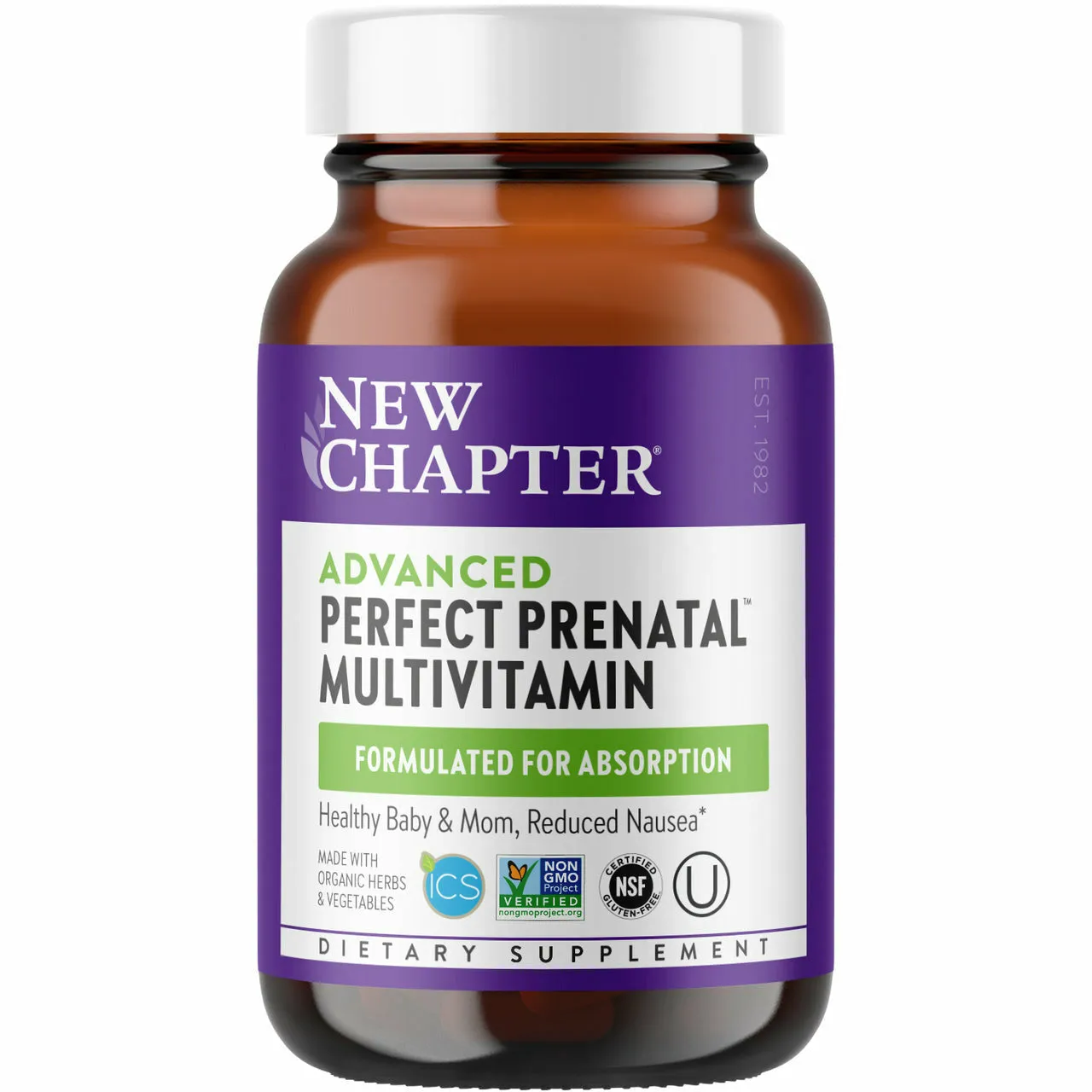 Advanced Perfect Prenatal MultiVitamin by New Chapter