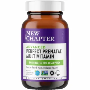 Advanced Perfect Prenatal MultiVitamin by New Chapter