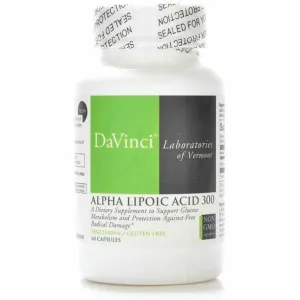 Alpha Lipoic Acid 300 mg 60 vcaps by Davinci Labs
