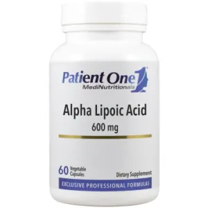 Alpha Lipoic Acid 60 Vegetable Capsules by Patient One