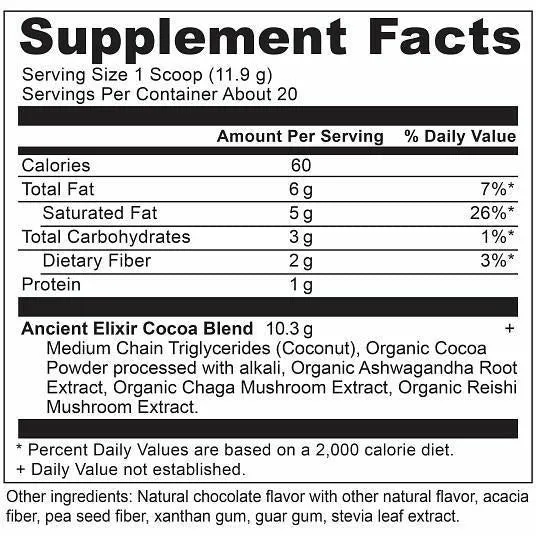 Ancient Elixirs Superfood Cocoa 8.4 oz. by Ancient Nutrition