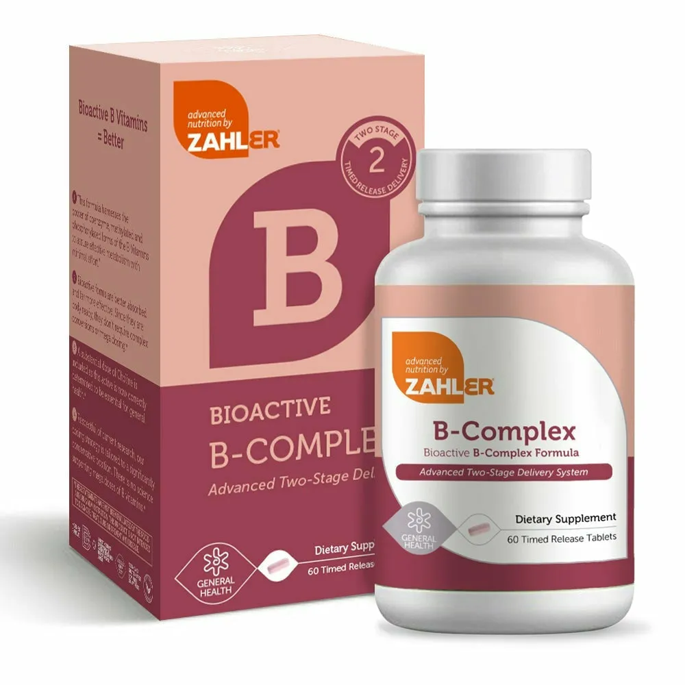B-Complex 60 Timed Release tabs by Zahler