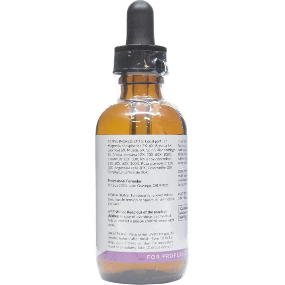 Back Aid 2 oz by Professional Formulas