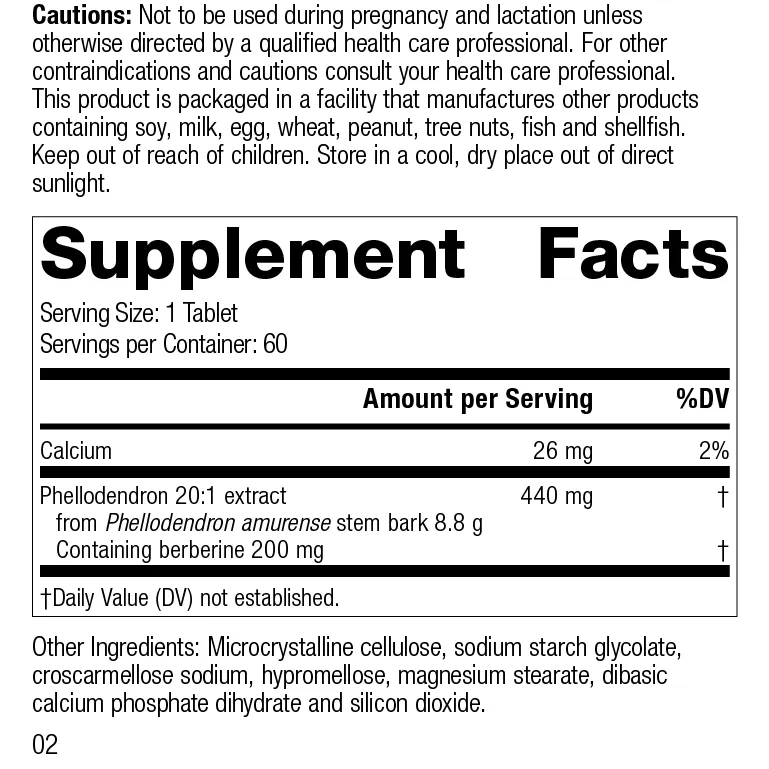 Berberine Active. 60 Tablets