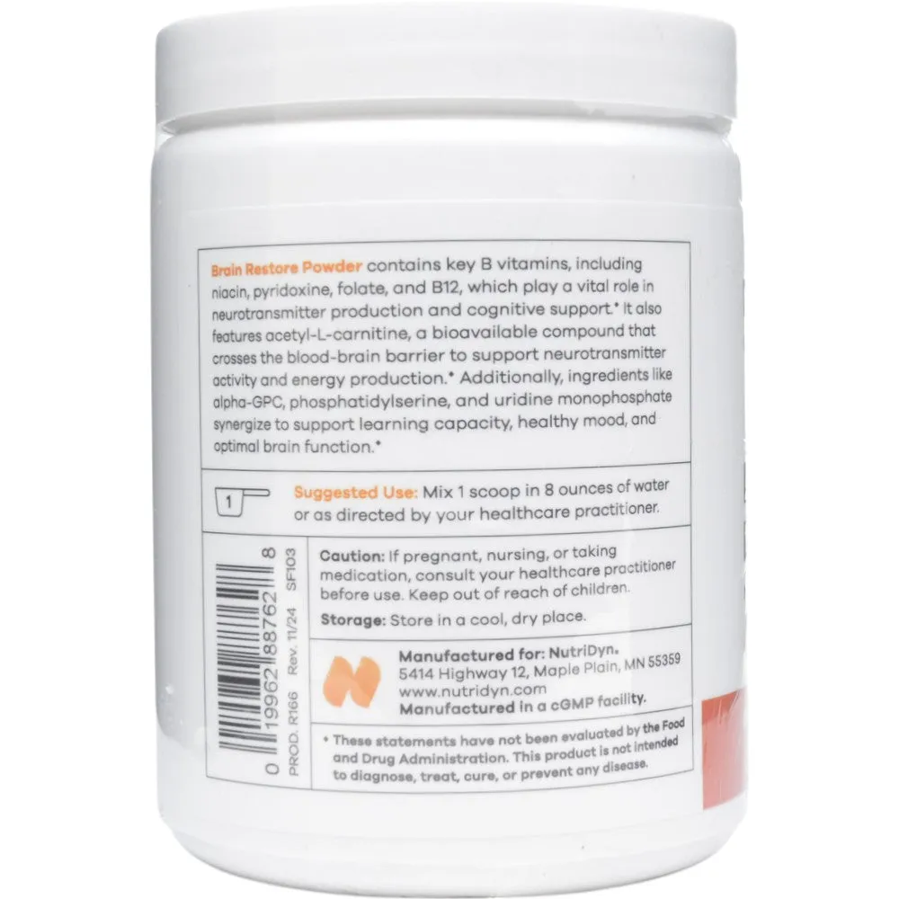 Brain Restore Powder 30 servings by Nutri-Dyn