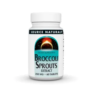 Broccoli Sprouts Extract 60 tablets by Source Naturals