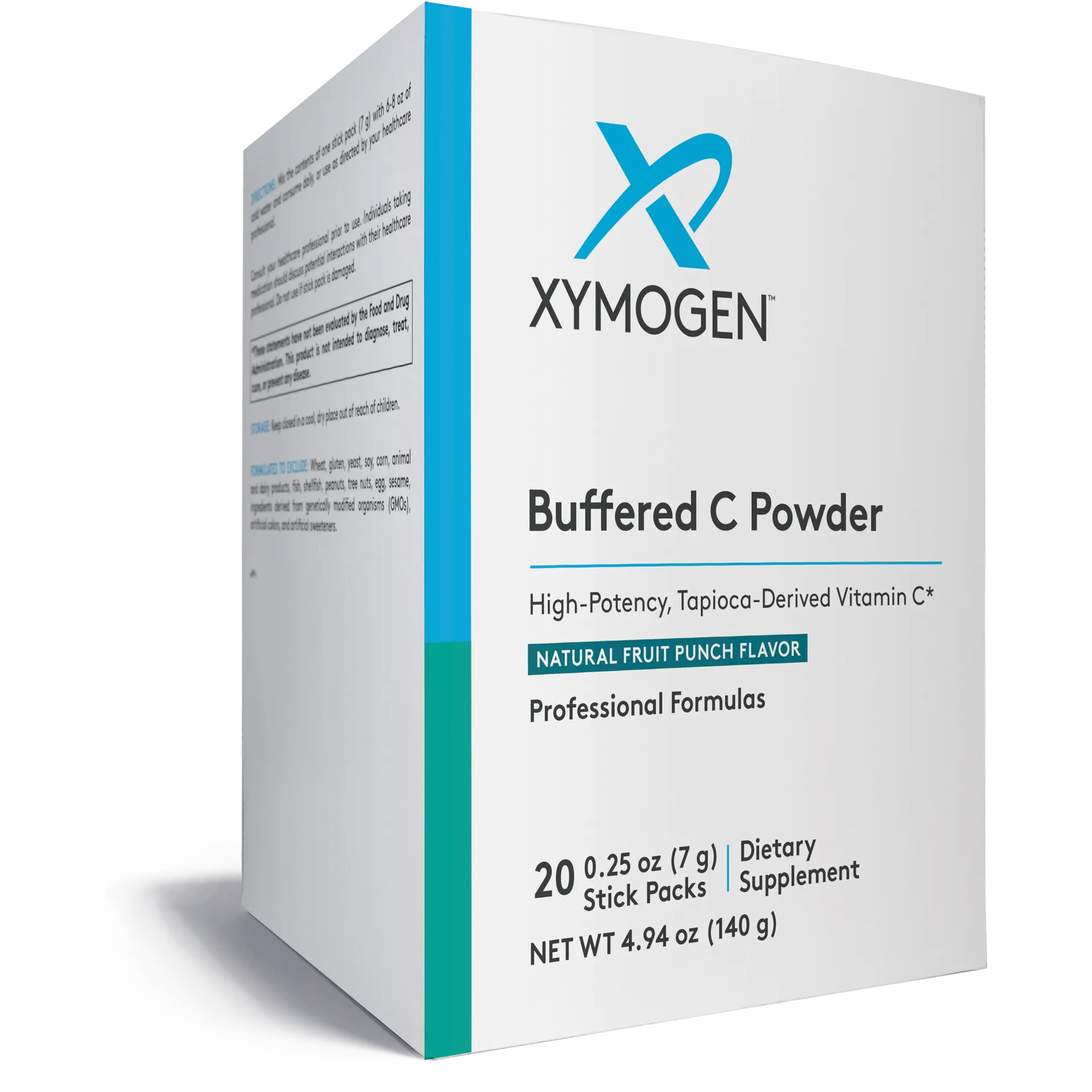 Buffered C Powder: Fruit Punch 20 Servings by Xymogen