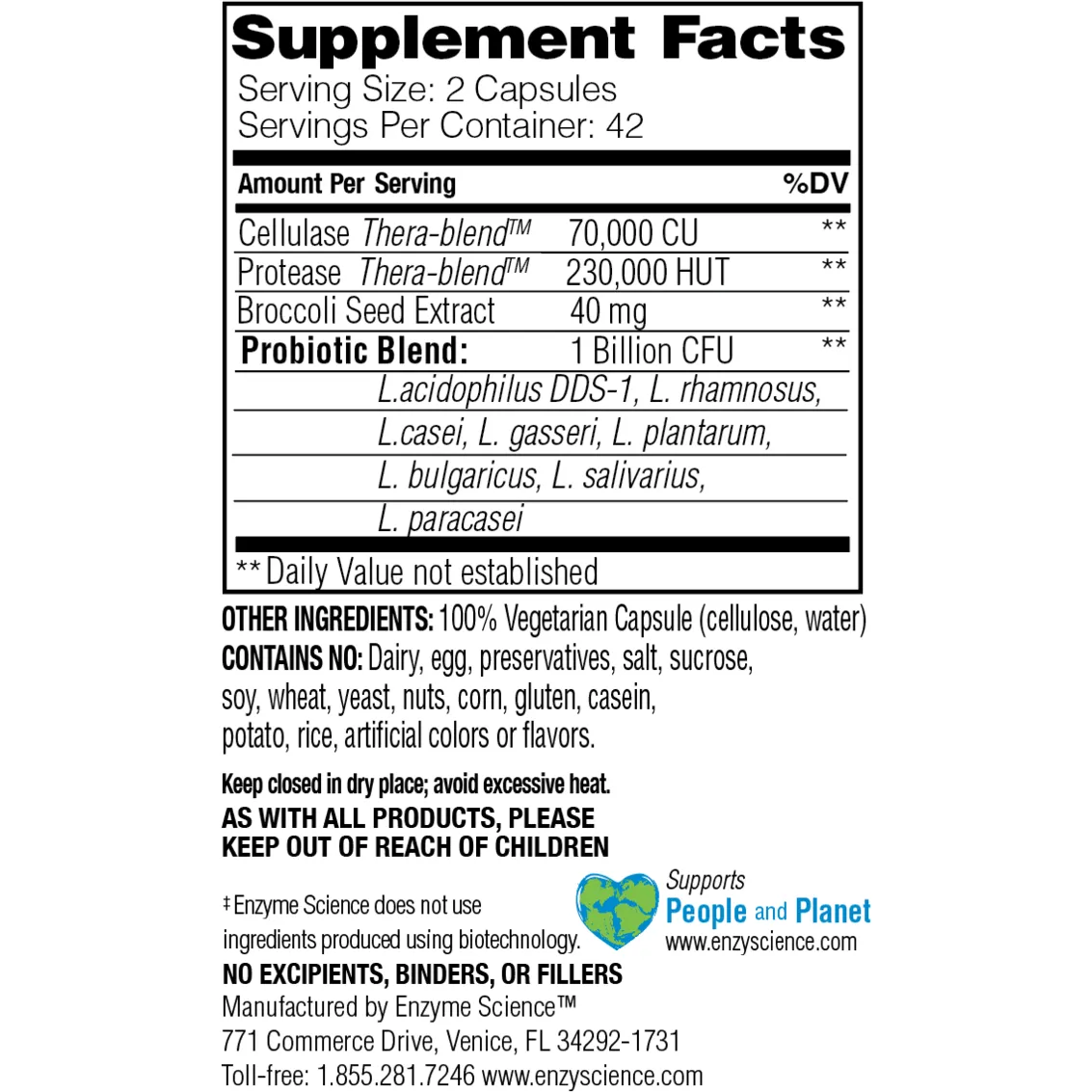 Candidase Pro 84 Capsules By Enzyme Science