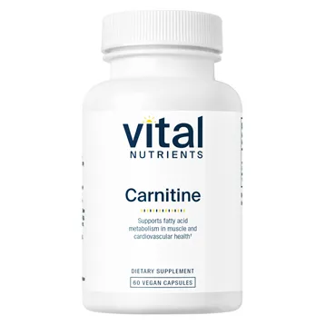 Carnitine 500 mg 60 caps by Vital Nutrients
