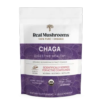 Chaga Extract Powder 60g by Real Mushrooms