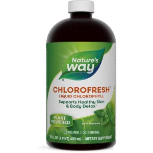 Chlorofresh Liquid Mint 16 oz by Nature's Way
