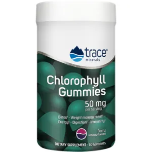 Chlorophyll Gummies 60 gummies by Trace Minerals Research
