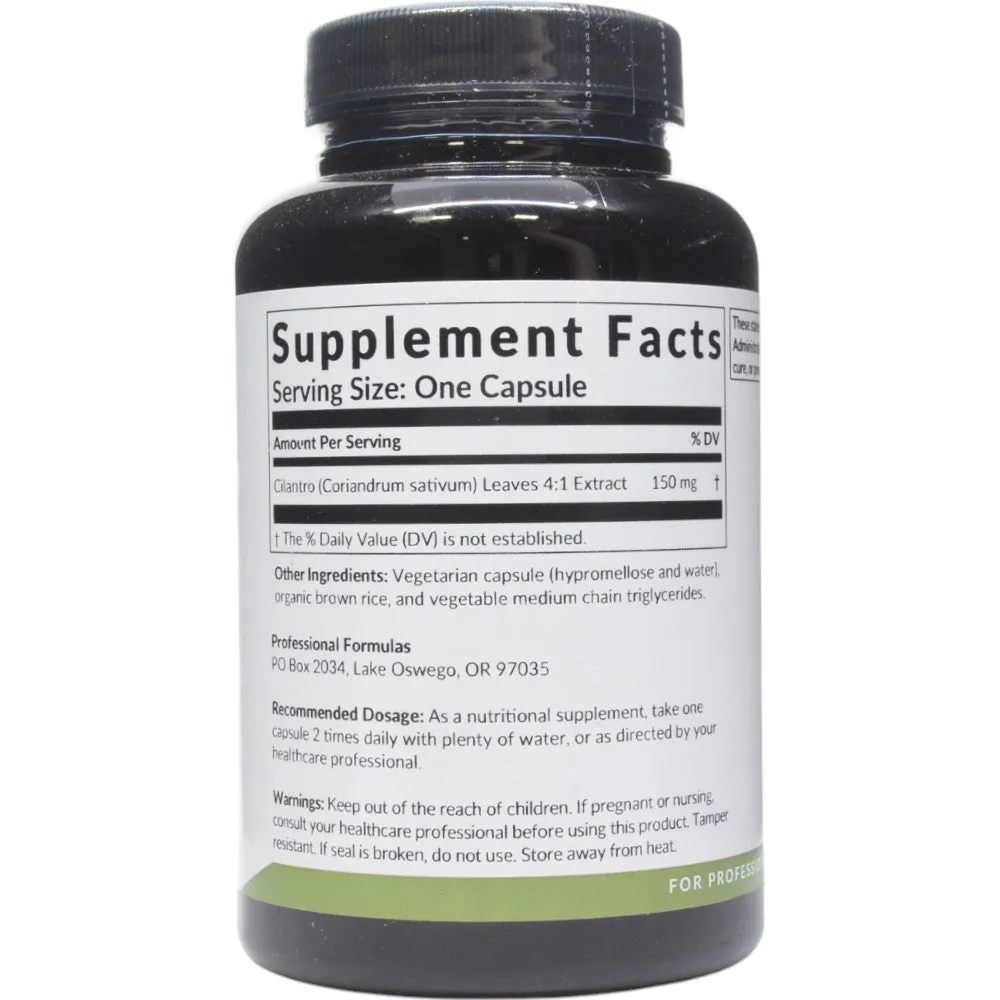 Cilantro 90 capsules by Professional Formulas
