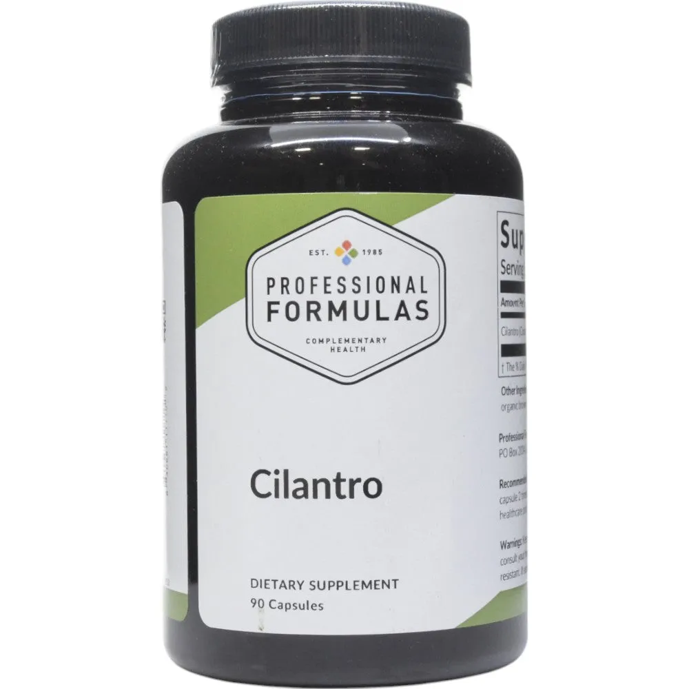 Cilantro 90 capsules by Professional Formulas
