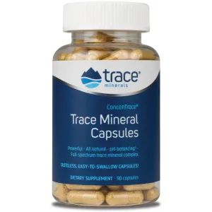 ConcenTrace Trace Mineral Capsules by Trace Minerals Research