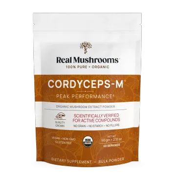 Cordyceps Mushroom Extract Powder 60g by Real Mushrooms