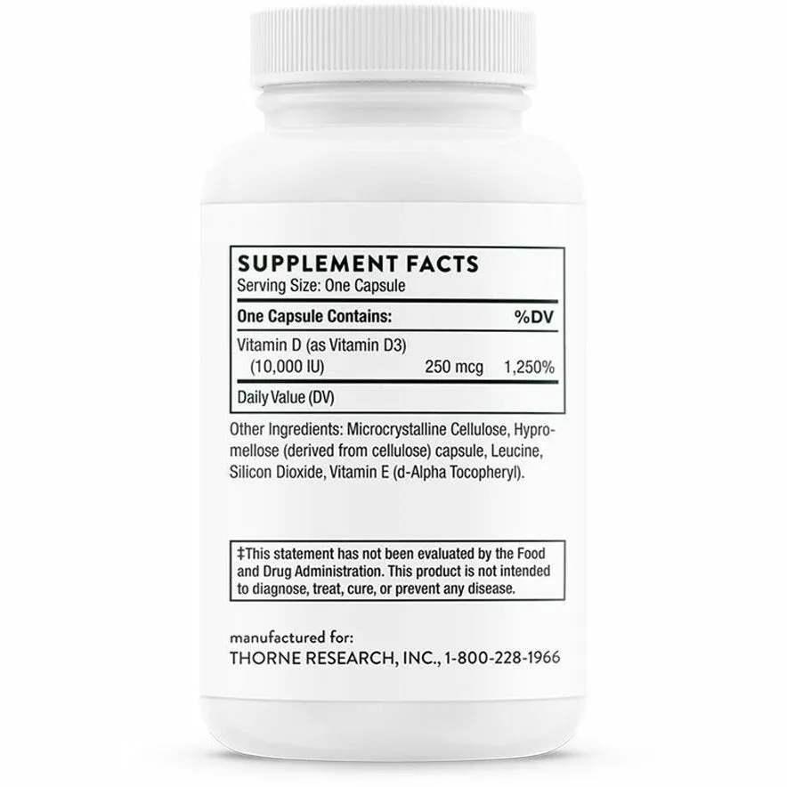 D-10.000 60 Capsules by Thorne Research