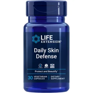 Daily Skin Defense 30 vegcaps by Life Extension