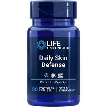 Daily Skin Defense 30 vegcaps by Life Extension