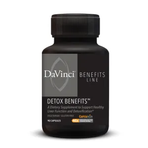 Detox Benefits 90 caps by Davinci Labs