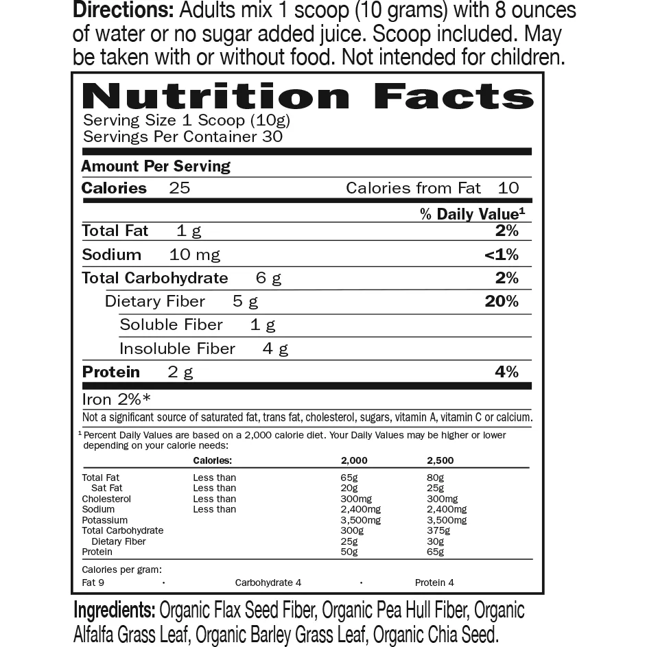 Detoxifiber 300g by Garden Of Life