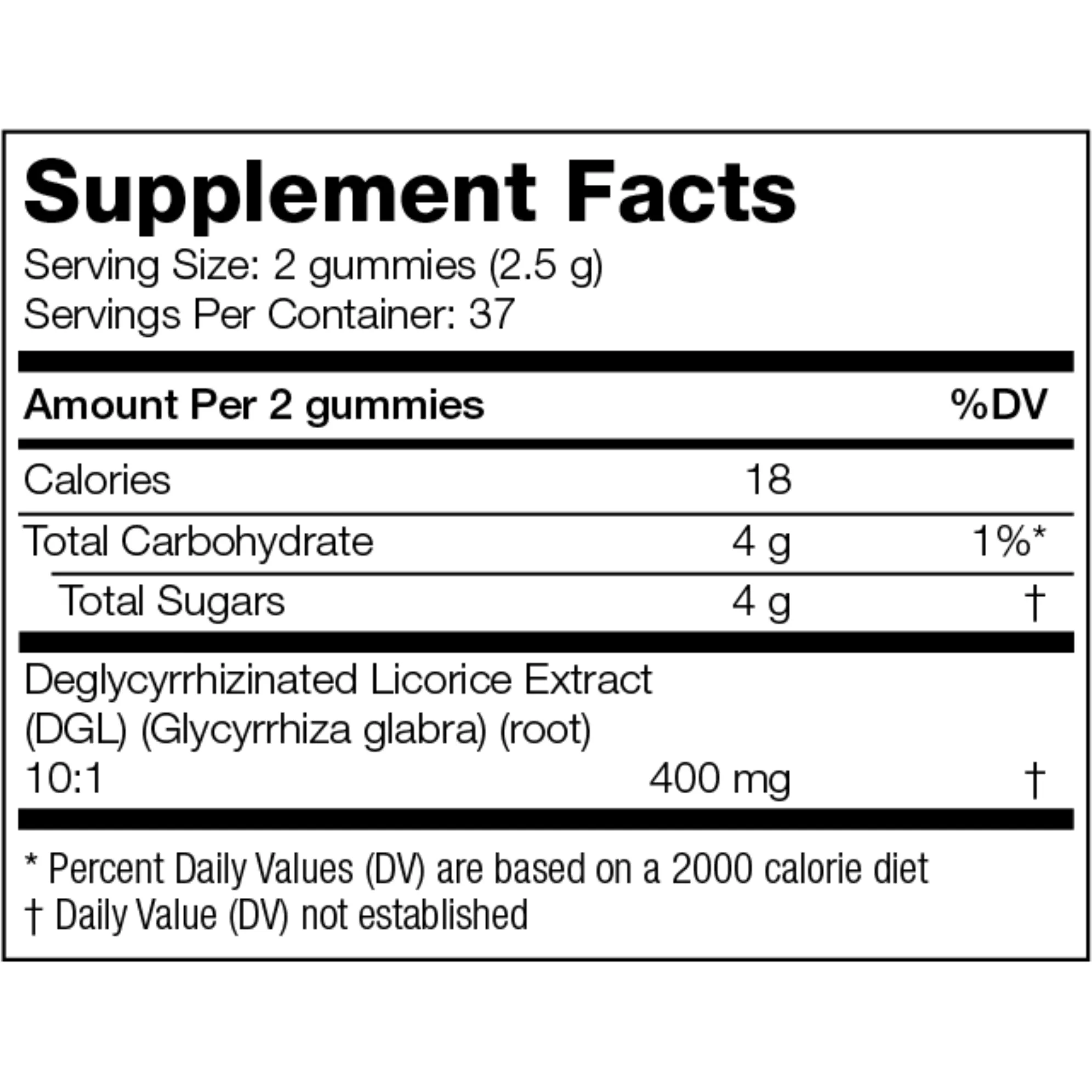 DGL Gummies 74 gummies by Enzymedica