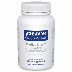 Digestive Enzyme Chewables 100 tabs by Pure Encapsulations