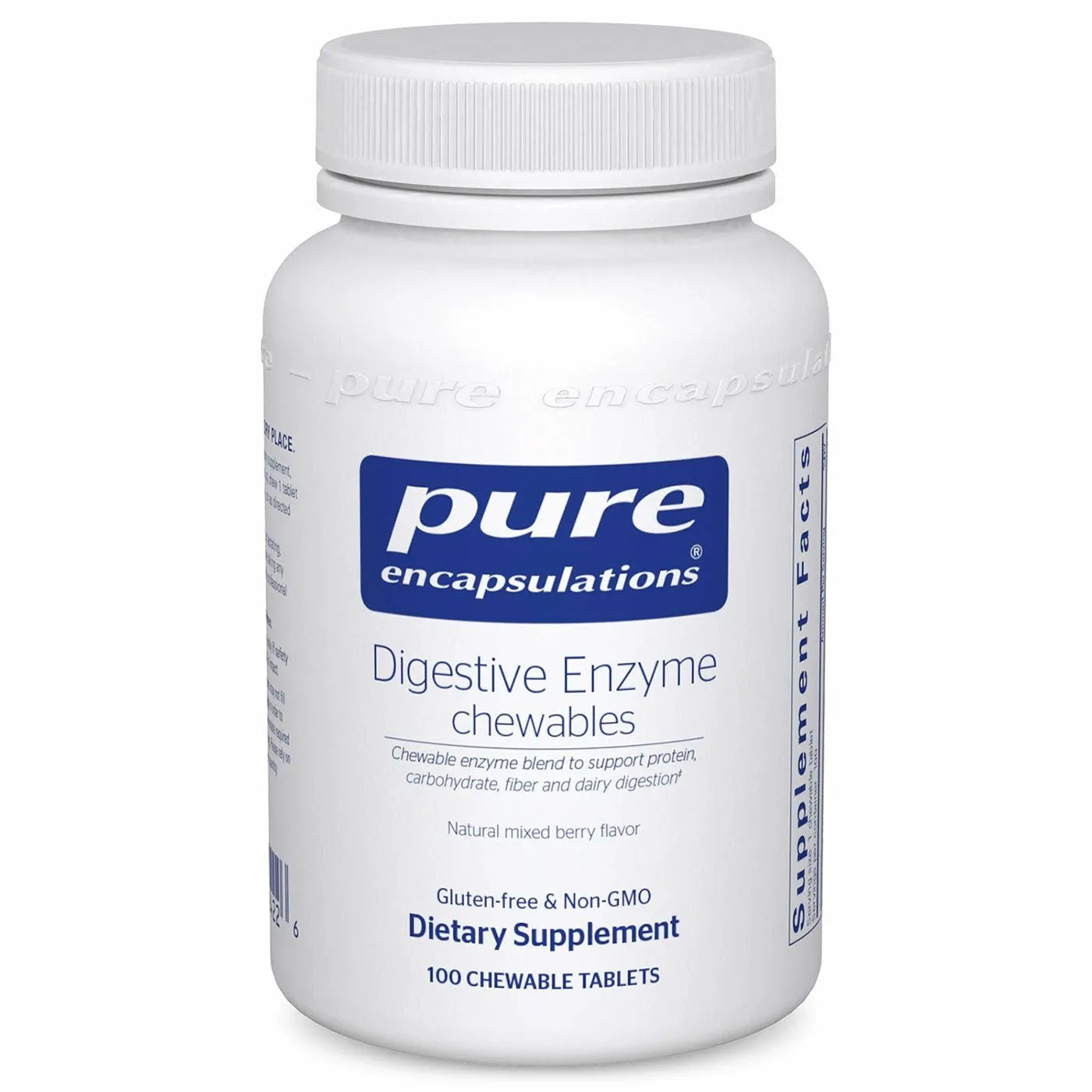 Digestive Enzyme Chewables 100 tabs by Pure Encapsulations