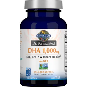 Dr. Formulated DHA 1000 mg 30 softgels by Garden Of Life