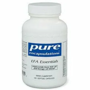 EFA Essentials 120 softgels by Pure Encapsulations