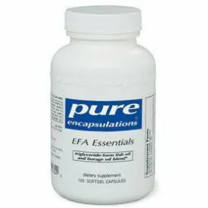 EFA Essentials 120 softgels by Pure Encapsulations