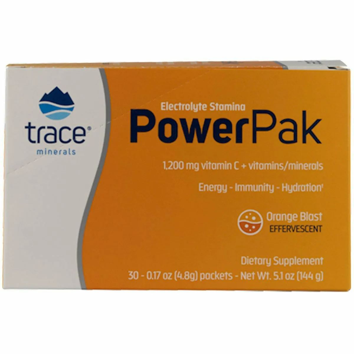 Electrolyte Stamina Power Pak 30 packets by Trace Minerals Research