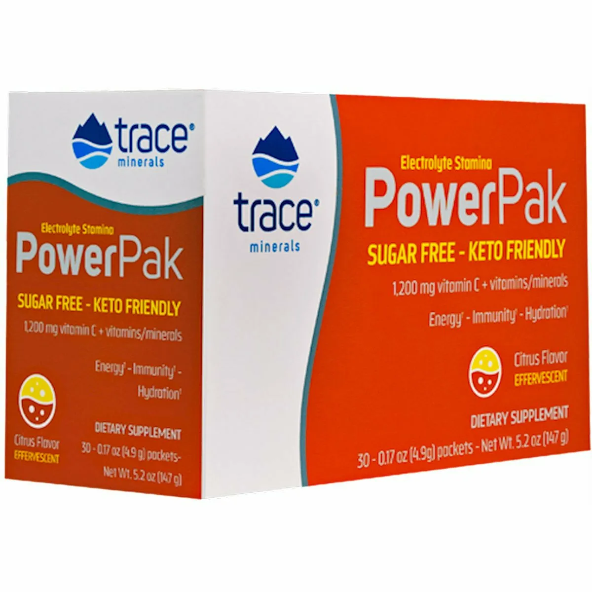 Electrolyte Stamina Power Pak 30 packets by Trace Minerals Research