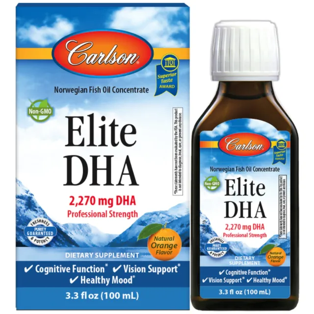 Elite DHA 2270 mg 100 mL by Carlson Labs