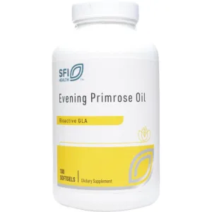 Evening Primrose Oil 100 gels By Klaire Labs/SFI Health