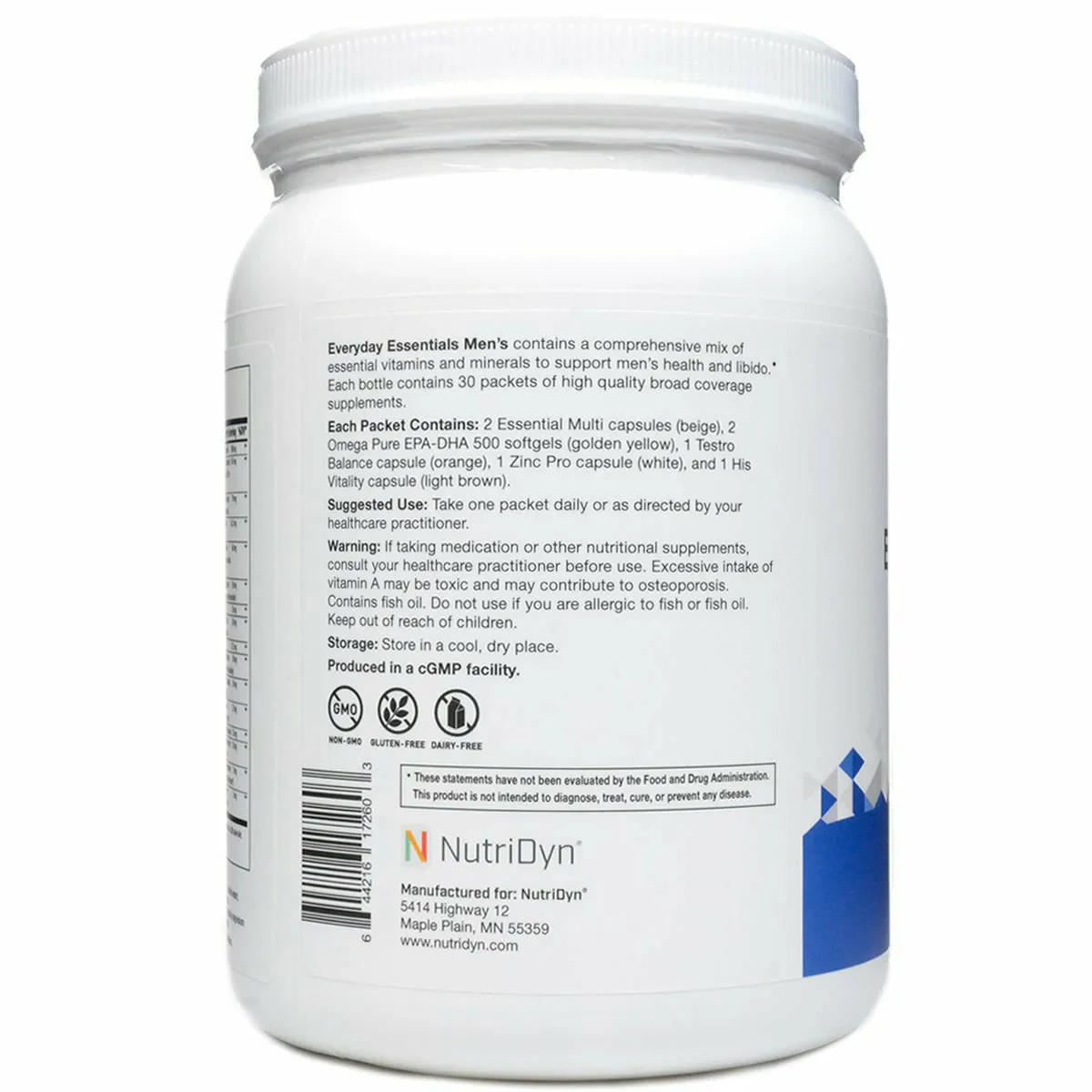 Everyday Essentials Men's 30 pkts by Nutri-Dyn