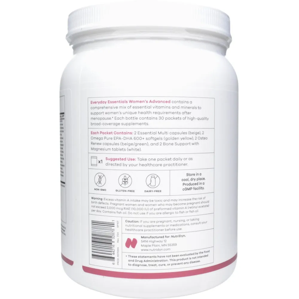 Everyday Essentials Women's Advanced 30 pkts by Nutri-Dyn