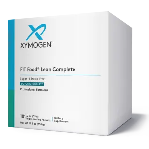 FIT Food Lean Complete: Dutch Chocolate (Sugar- & Stevia-Free) 10 Servings by Xymogen