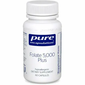 Folate 5.000 Plus 60 caps by Pure Encapsulations