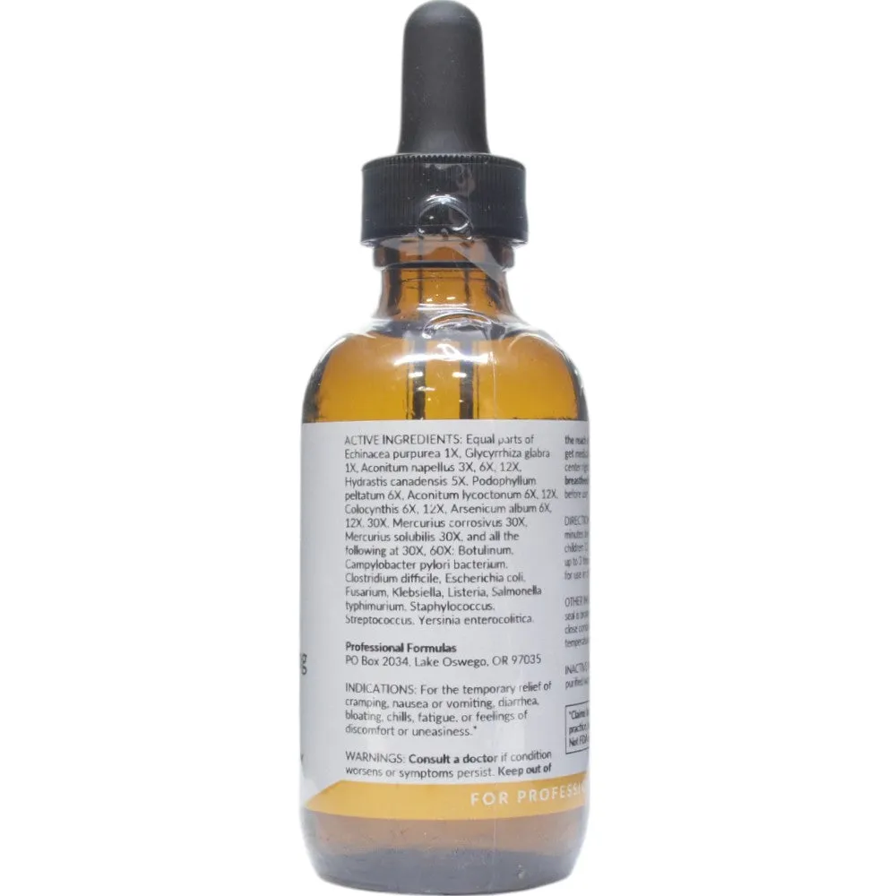 Food Poisoning Detox 2 oz by Professional Formulas