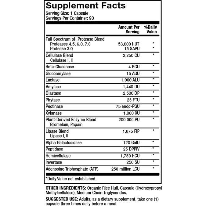 Full Spectrum Enzymes for Women 90 caps by Dr. Mercola
