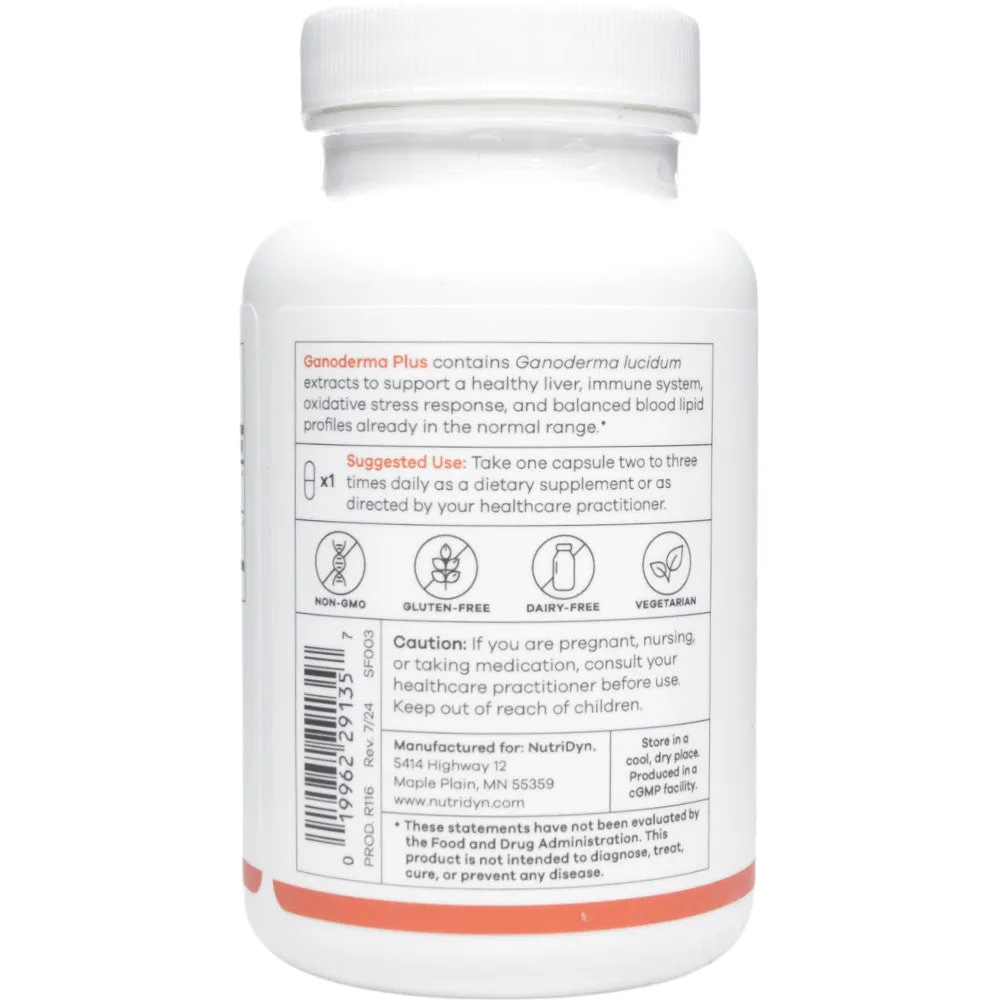 Ganoderma Plus 90 caps by Nutri-Dyn