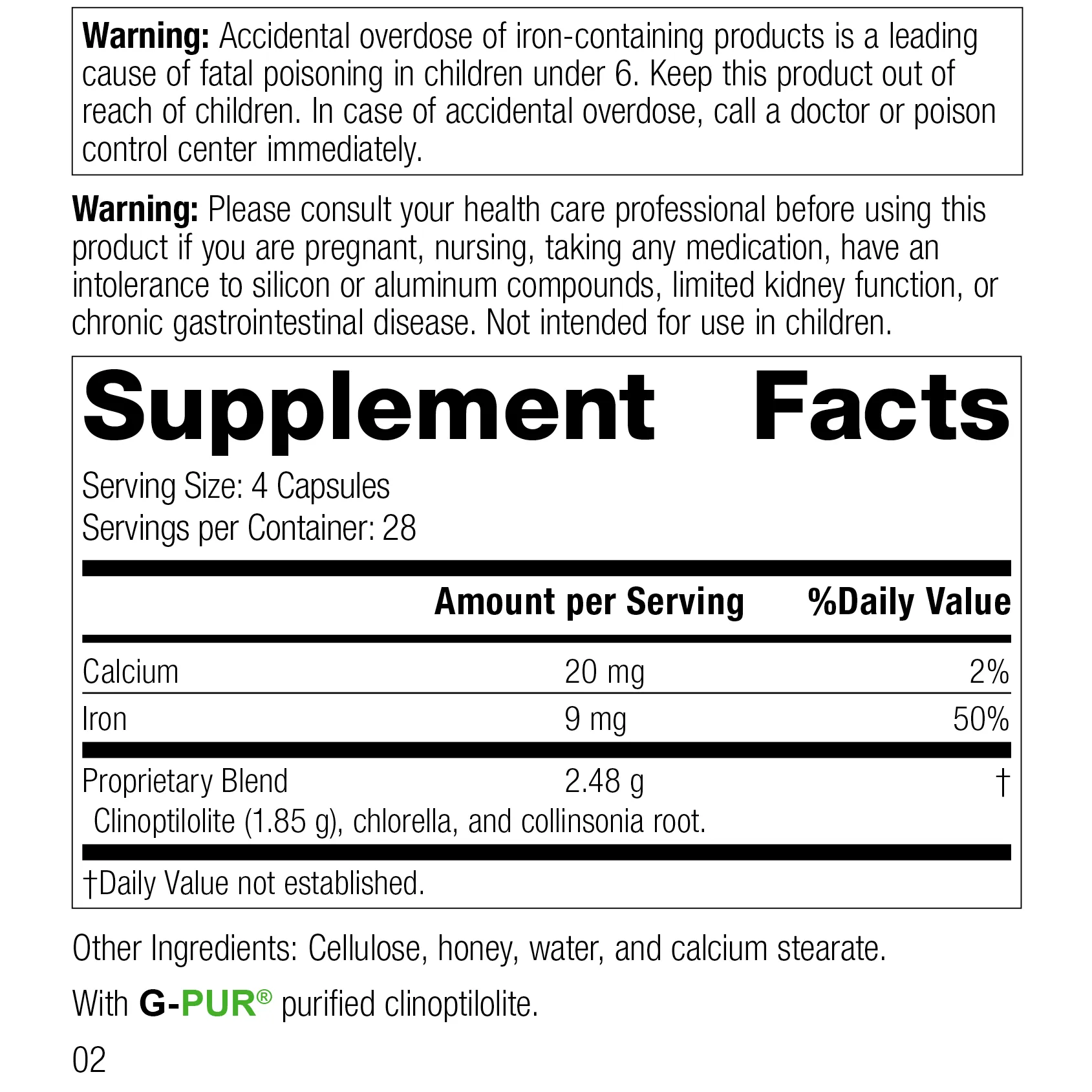 GI Adsorb. 112 Capsules