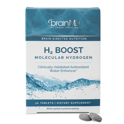 H2 Boost Molecular Hydrogen 30 tablets by BrainMD